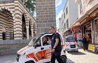 Diyarbakır’da Turizm Polisi, tahsis edilen araçlarla...