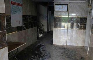 Diyarbakır’daki yangından kurtulan şahıs korku...