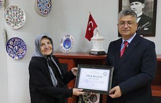 DPÜ Rektörü Kızıltoprak’tan, 72 yaşındaki...