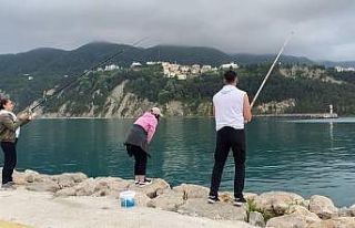 Duyan sahile akın etti