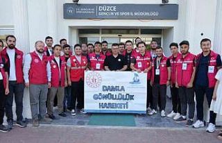 Düzce’ye farklı illerden geldiler