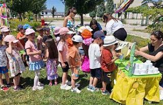 Eğitim-öğretim yılına dondurma şenliğiyle veda...