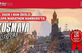 Eker I Run şampiyonları, Haspa Marathon Hamburg’a...