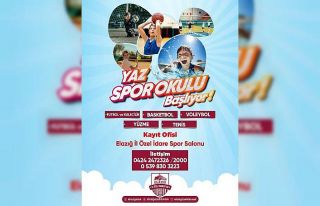 Elazığ İl Özel İdare Yaz Spor Okulları kayıtları...