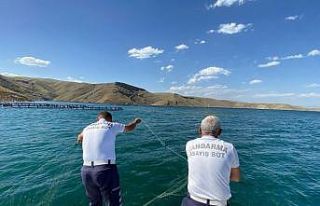 Elazığ’da kaçak avlanan 65 kilo balık ele geçirildi