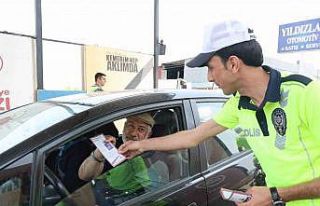 Elazığ’da polis ekiplerinden bayram denetimi