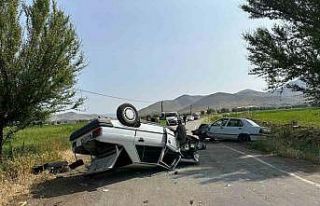 Elbistan’da trafik kazası: 2 yaralı