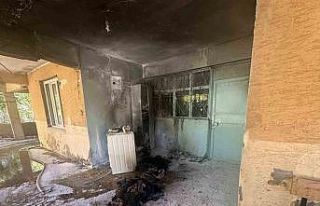 Elektrik arızası yangına neden oldu