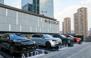 Elektrikli araç markası AITO, yeni modellerini medya...