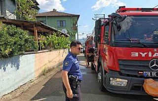 Elektrikli battaniye evi küle çevirdi
