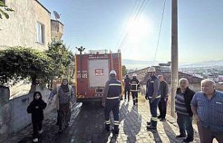 Erbaa’da korkutan yangın