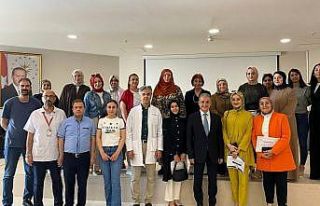 Erzincan’da ebelere yönelik verilen eğitimler...