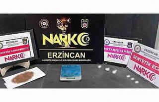 Erzincan’da uyuşturucu operasyonu
