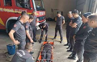 Erzurum İtfaiyesi’nin ortalama varış süresi...