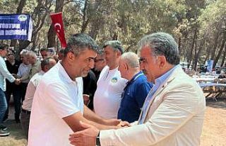 Erzurumlular İzmir’deki piknik şöleninde bir...