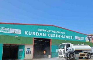 Esenyurt Belediyesi’nden kurban kesim alanlarında...