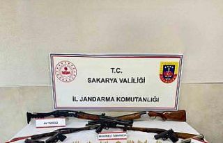 Evi cephaneliğe çevirmiş