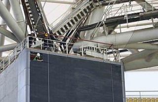 Fenerbahçe stadındaki scoreboardlar yenileniyor