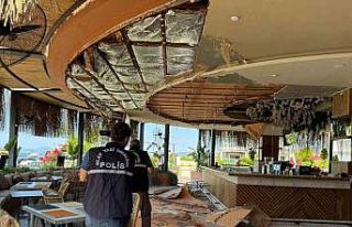 Fethiye’de restoranın tavanı çöktü: 5 yaralı