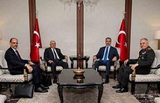 Fidan, Güler, Gürak ve Kalın Dışişleri Bakanlığı’nda...