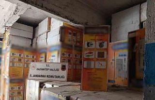 Gaziantep’te 3 milyonluk gümrük kaçağı malzeme...