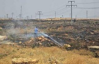 Gaziantep’te anız yangınına erken müdahale faciayı...