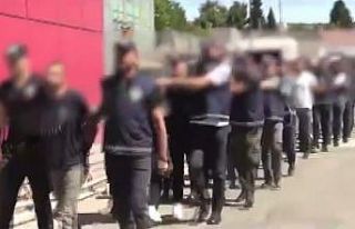 Gaziantep’te ’change araç’ operasyonu: 13 şahıs...