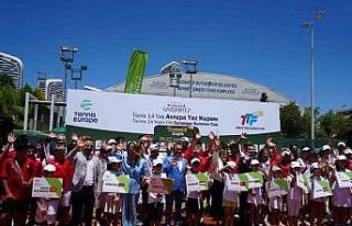 Gaziantep’te Uluslararası Tenis 14 Yaş Avrupa...