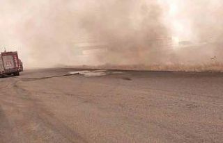 Gaziantep’teki anız yangını 10 saat sonra kontrol...