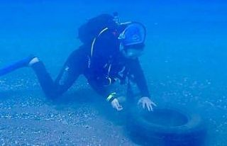 Gazipaşa’da caretta carettalar için deniz dibi...