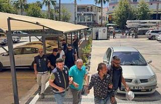 Gazipaşa’da çeşitli suçlardan gözaltına alınan...