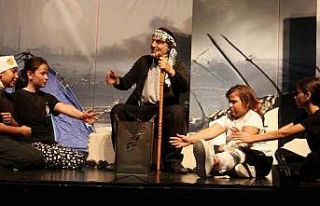 Gazze’nin çocukları sahnede