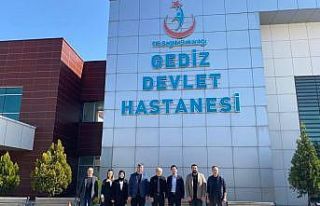 Gediz Devlet Hastanesi’ne MR cihazı kurulumu yapılıyor