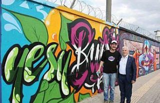 Gençler, Graffiti Şenliği ile kente renk kattı