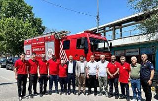 Gönüllü kahramanlara moral ziyareti