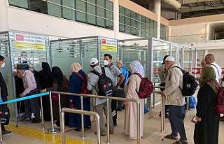 Hacı kafilesi Adıyaman’a ulaştı