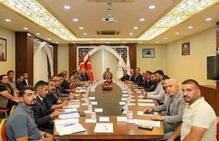 Hakkari’de il hayvanları koruma kurulu toplantısı...