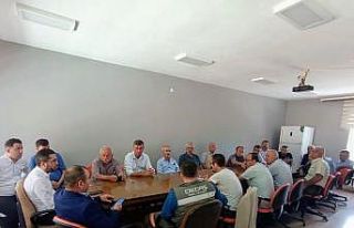 Hasat öncesi üreticilere bilgilendirme toplantısı