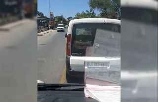 Hasta taşıyan ambulansa yol vermeyince gözaltına...