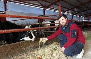 Hayalindeki çiftliği devlet desteğiyle kurdu