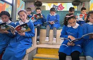 Hayalleri taşıyan kütüphane, kırsalda 5 bin çocukla...