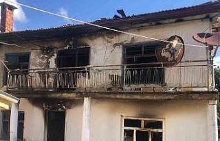 Hüyük’te korkutan ev yangını