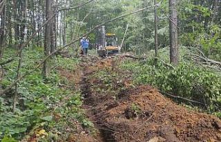 İçme suyu hattında çalışma