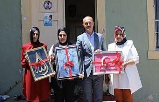 Iğdır’da el emeği göz nuru ürünler sergilendi