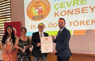 İHA Muhabiri Ahmet Faruk Sarıkoç’a çevre ödülü