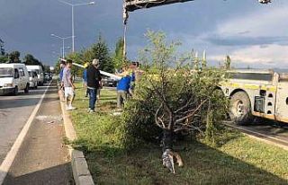 İki araç kafa kafaya çarpıştı: 1 ölü 1 yaralı