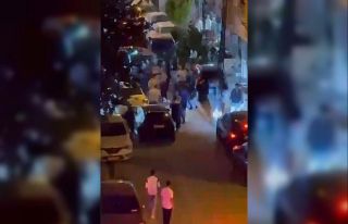 İki grup birbirine girdi, ortalık savaş alanına...