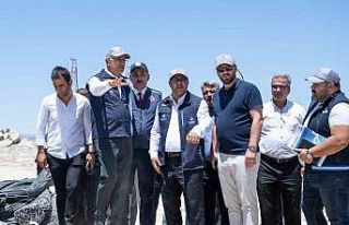 İkizce bölgesindeki altyapı çalışmaları sürüyor