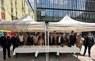 İl Jandarma Komutanlığı’ndan caddede tanıtım...