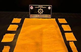 Isparta’da 6 bin 672 kullanımlık sentetik madde...